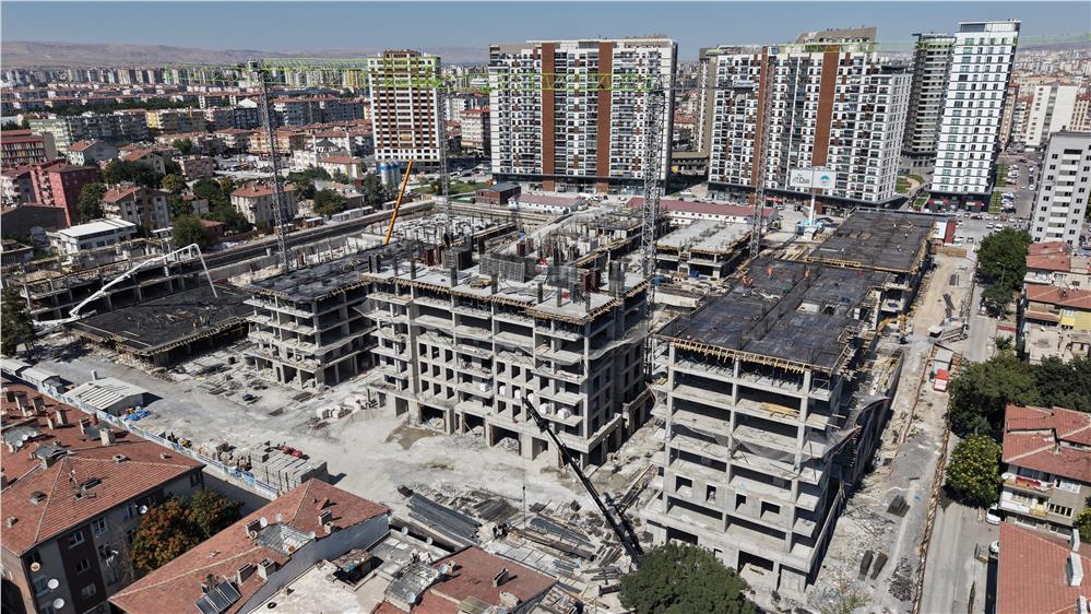 Sahabiye'de kentsel dönüşüm hız kesmeden sürüyor
