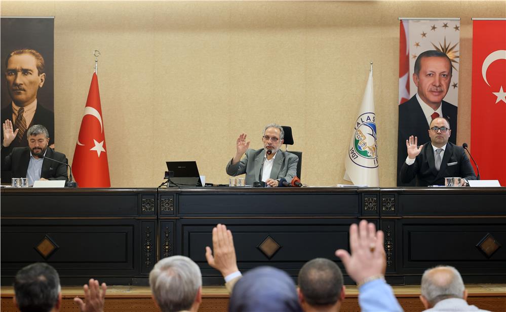 Talas Meclisinden hizmet atağı