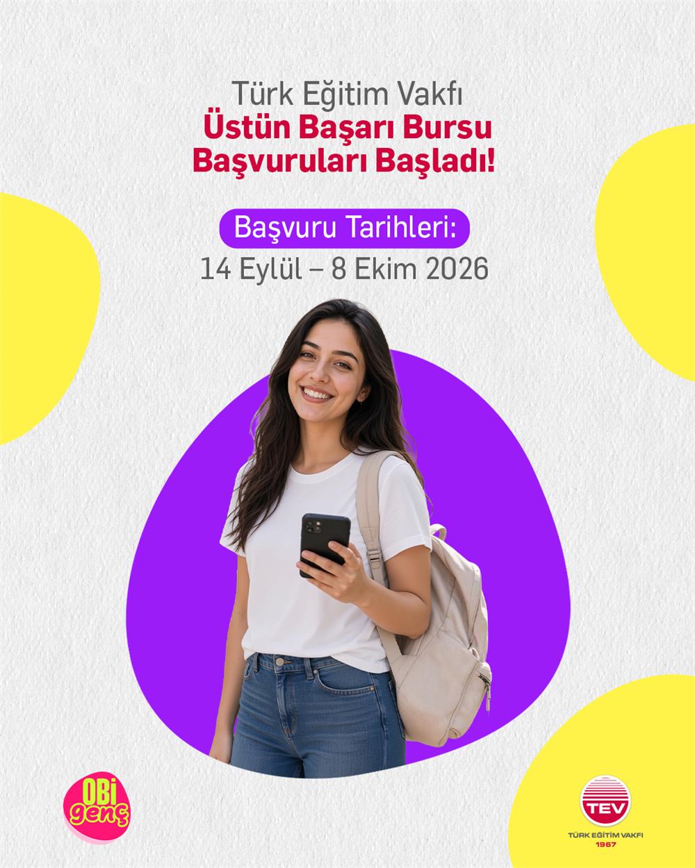 Türk Eğitim Vakfı Üstün Başarı Bursu başvuruları başladı
