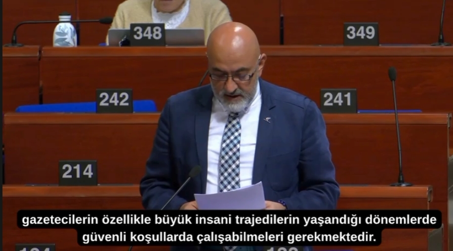 AK Partili Cıngı'dan Avrupa Konseyi'nde sert çıkış