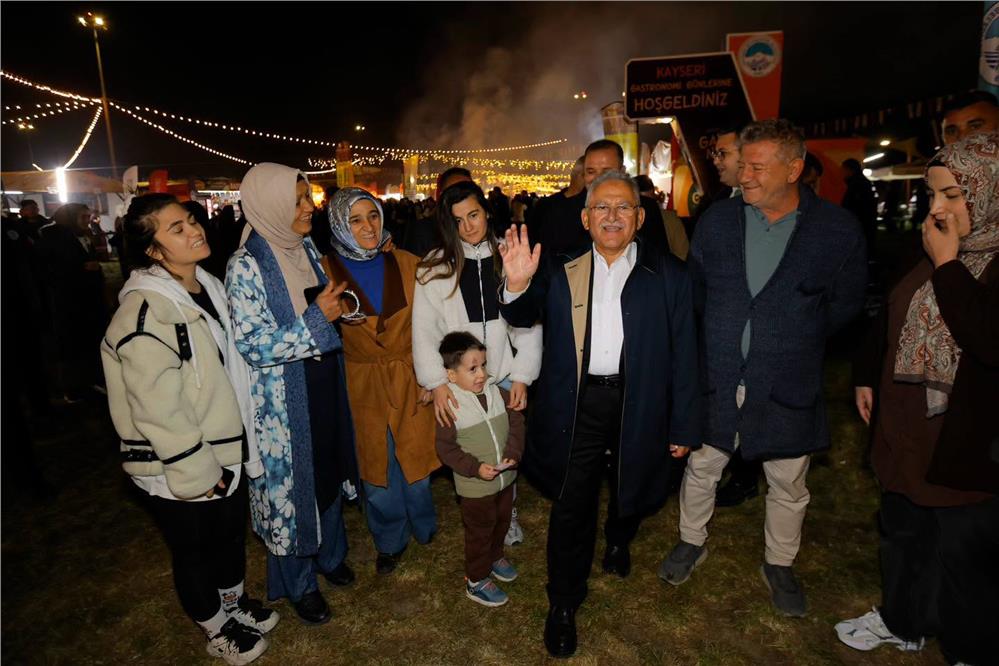 Büyükkılıç, Gastoronimi Günleri'nde Kayserililer ile buluştu