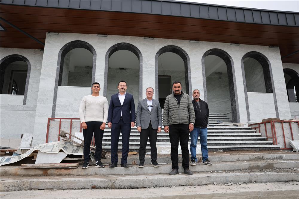 Hacılar'da cami ve gençlik merkezi için sayım başladı