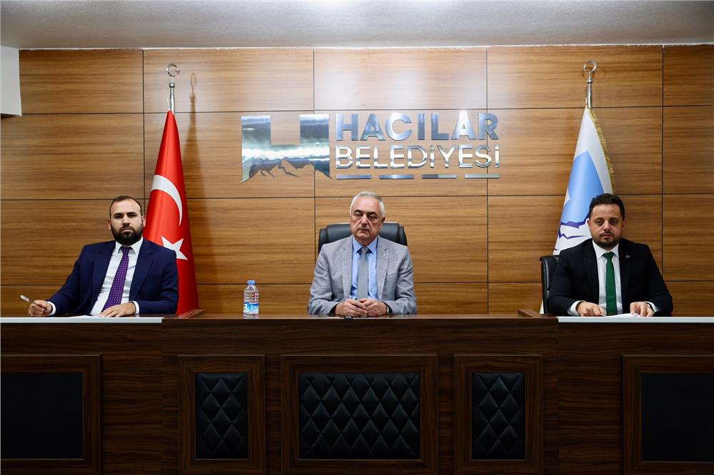 Hacılar'da Ekim Meclisi toplandı