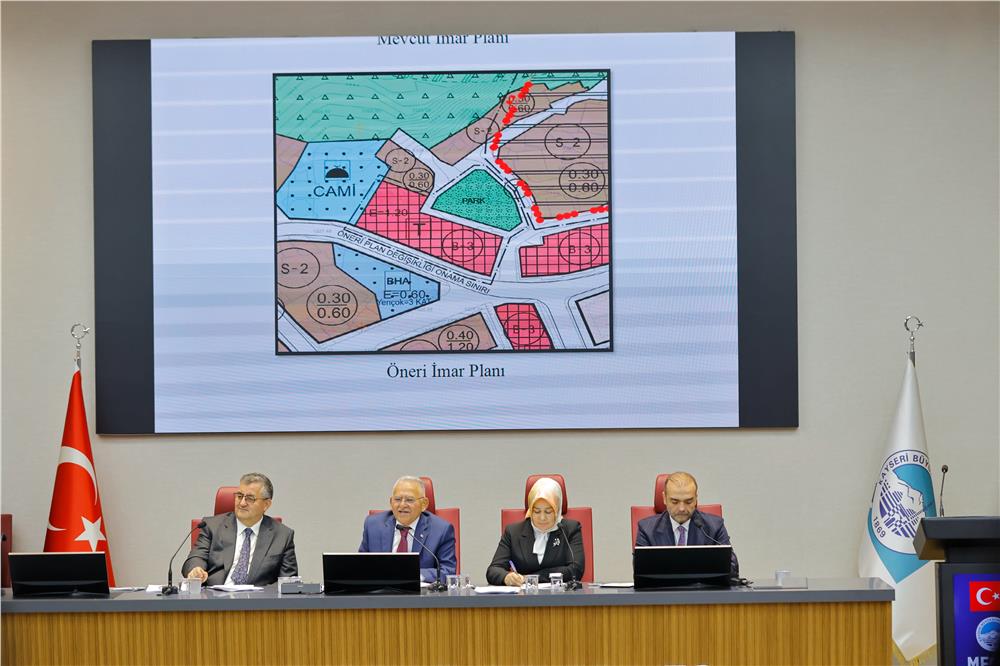 Kayseri Büyükşehir Belediye Meclisi’nde 94 gündem maddesi karara bağlandı