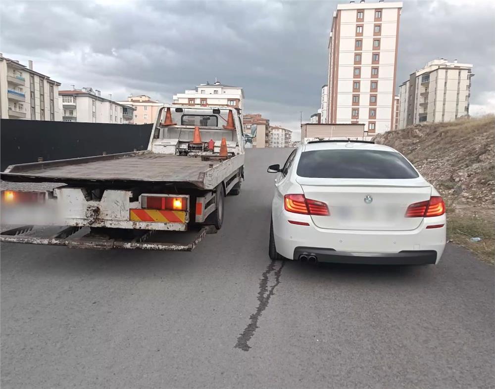 Kayseri’de trafik kurallarını ihlal eden 6 sürücüye ceza yağdı
