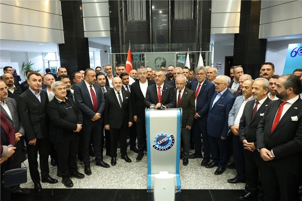 Kayserili sanayiciler bir dönem daha "Büyüksimitci" dedi